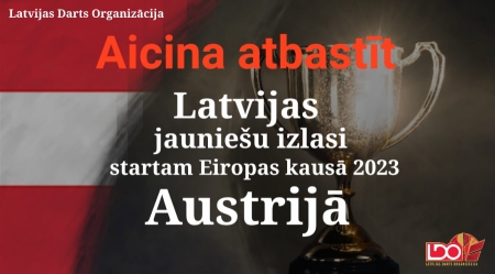 Aicinām atbalstīt Latvijas jauniešu izlasi startam Eiropas Kausā