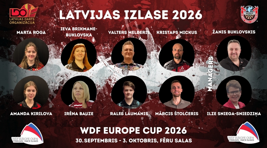 Apstiprināti 2026. gada Latvijas pieaugušo izlašu sastāvi